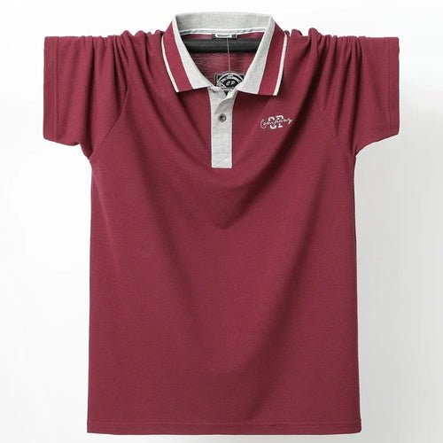 Polo Homme à Rayures Été Décontracté – Coton Doux et Confortable 👕🌞 - deslyshopping