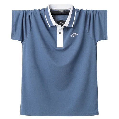 Polo Homme à Rayures Été Décontracté – Coton Doux et Confortable 👕🌞 - deslyshopping