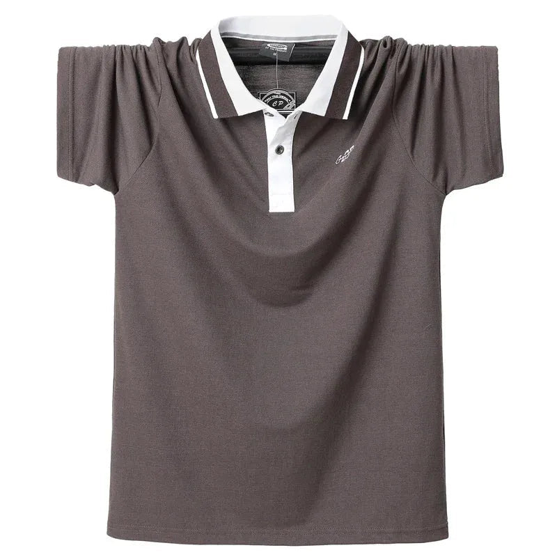 Polo Homme à Rayures Été Décontracté – Coton Doux et Confortable 👕🌞 - deslyshopping