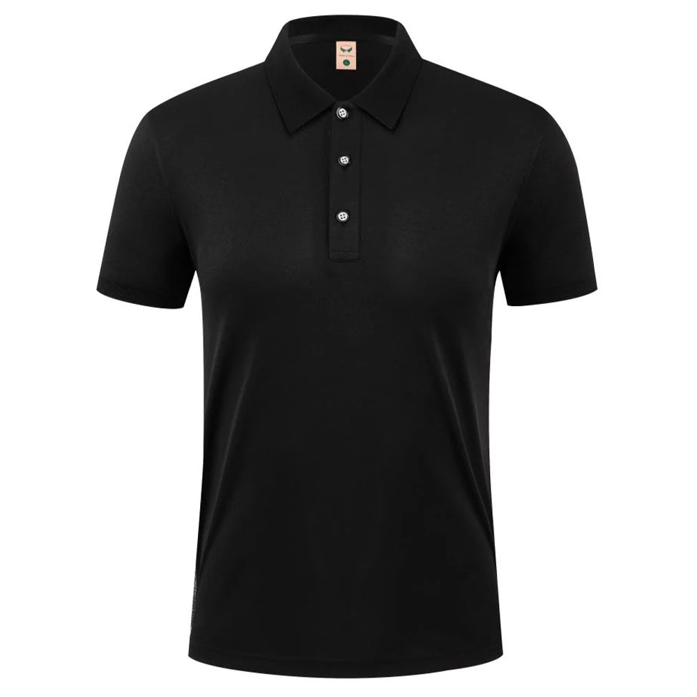 Polo Uni Respirant à Manches Courtes pour l'Été 🌞👕 - deslyshopping