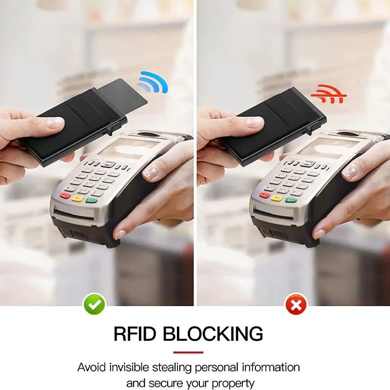 Porte - cartes de Crédit RFID pour Homme - deslyshopping