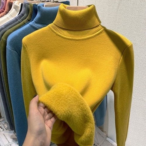 Pull d'hiver à col roulé - deslyshopping