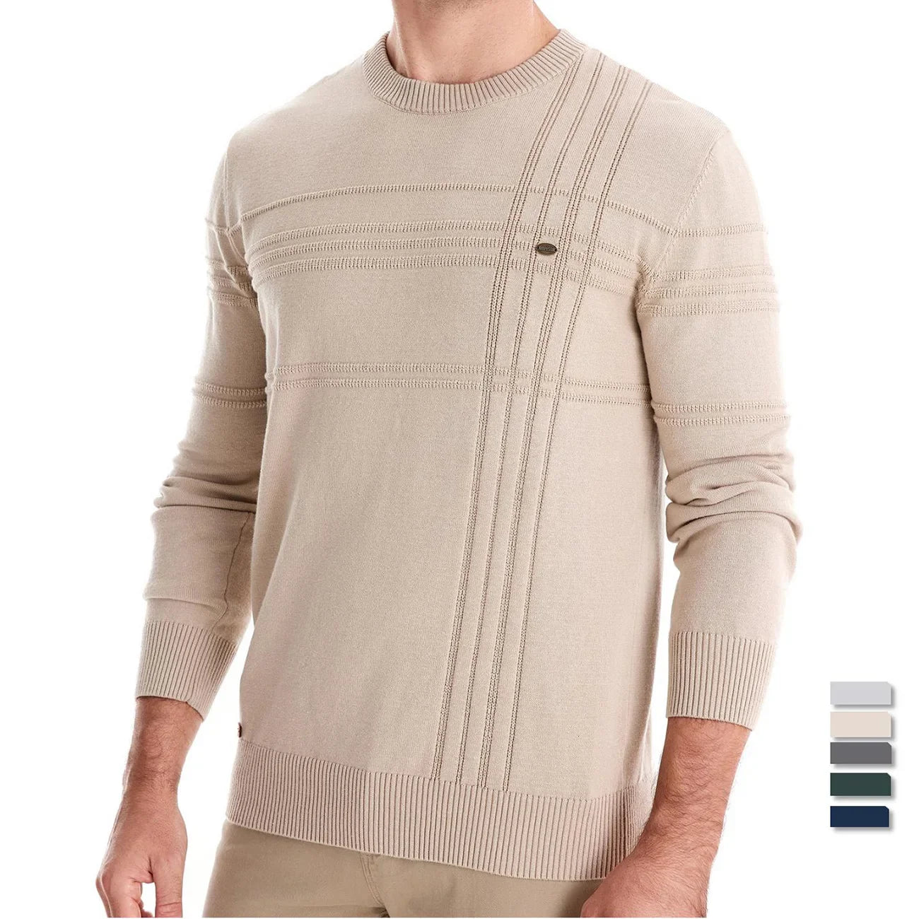 đ„ Pull Homme Automne - Hiver | Col Rond - deslyshopping