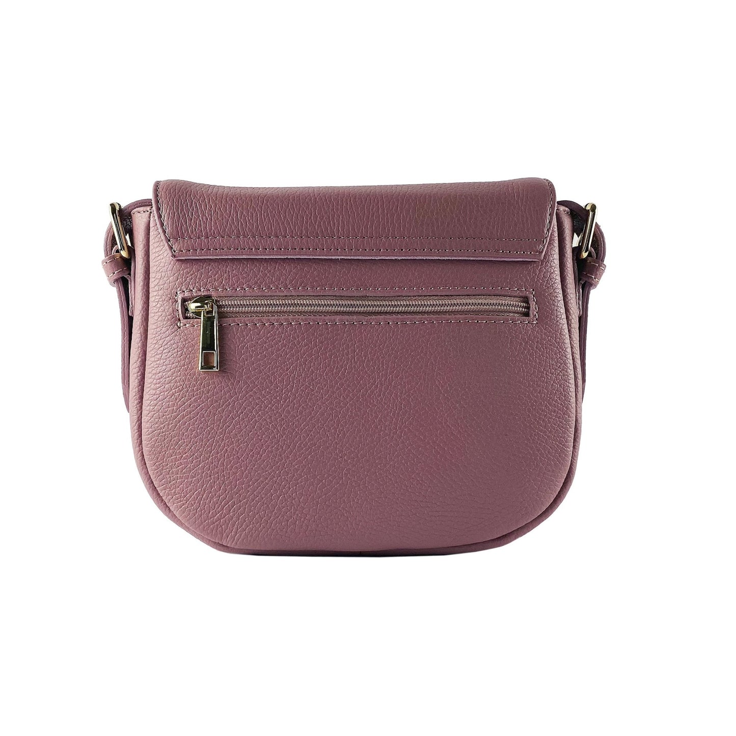 RB1002AZ | Sac Cuir Rose Femme – Bandoulière Made in Italy - deslyshopping