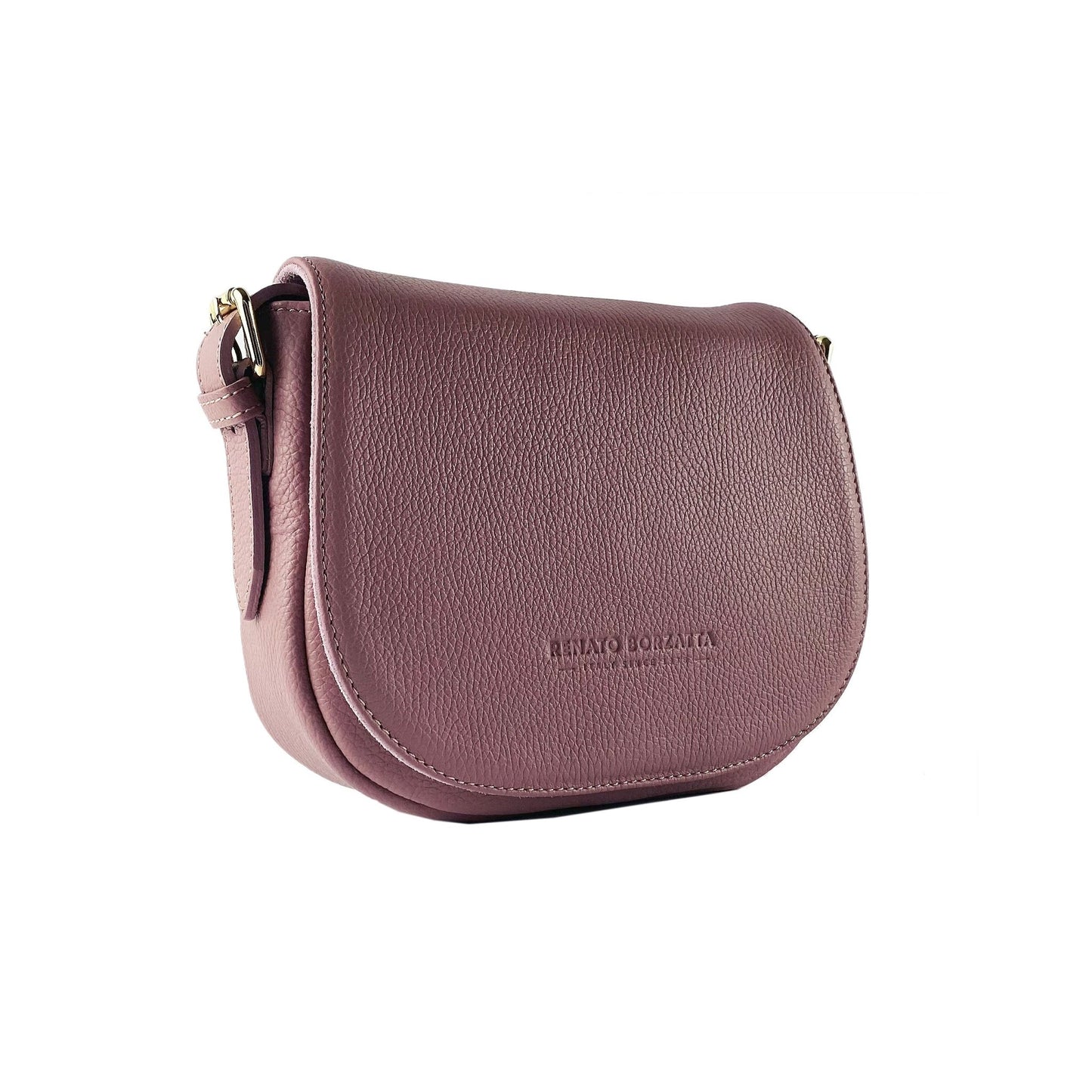 RB1002AZ | Sac Cuir Rose Femme – Bandoulière Made in Italy - deslyshopping