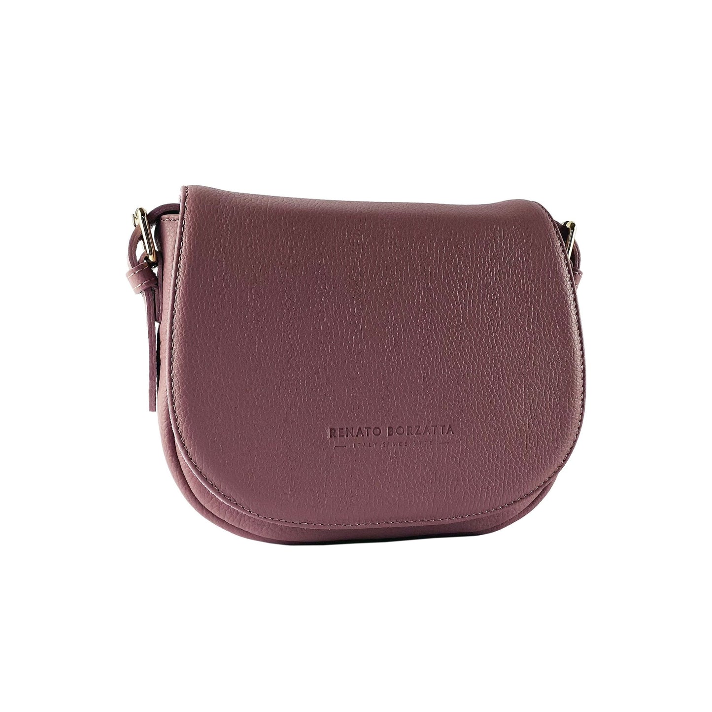 RB1002AZ | Sac Cuir Rose Femme – Bandoulière Made in Italy - deslyshopping
