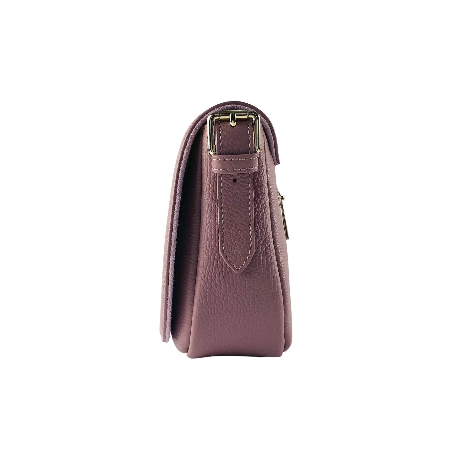 RB1002AZ | Sac Cuir Rose Femme – Bandoulière Made in Italy - deslyshopping