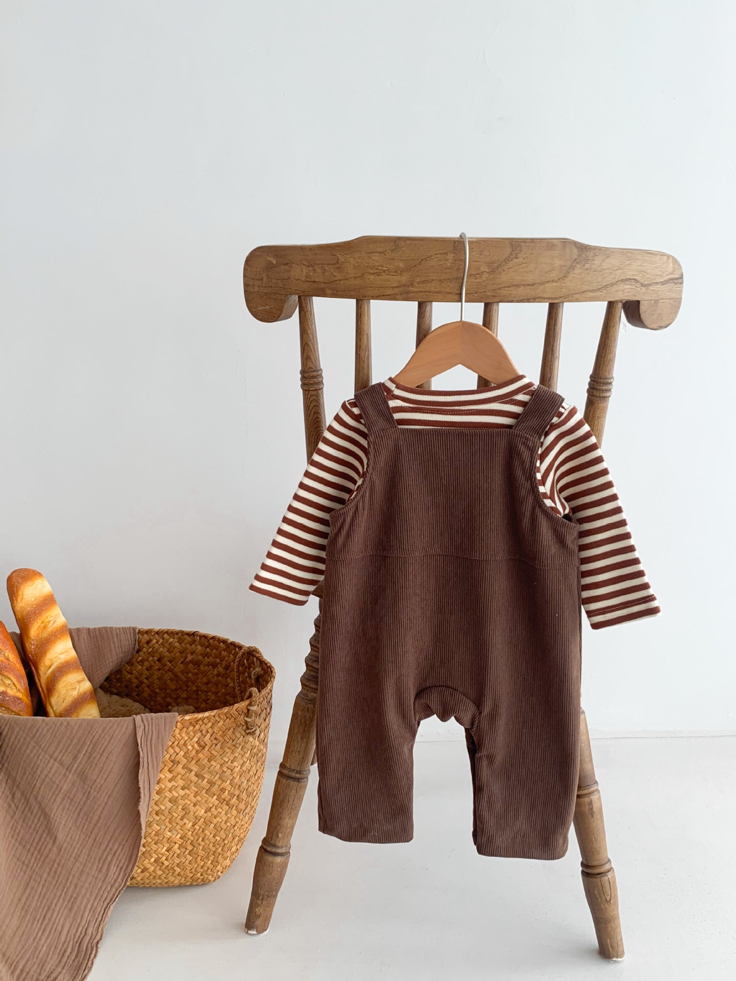 đ» Salopette en Velours CĂŽtelĂ© Unisexe pour BĂ©bĂ© & Enfant - deslyshopping