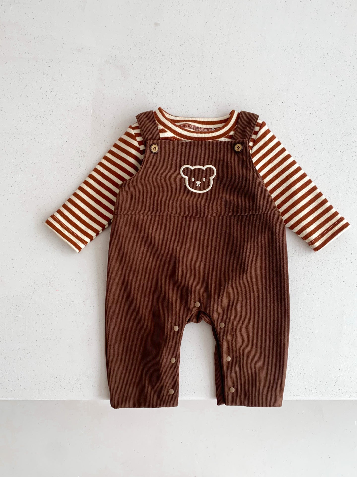 đ» Salopette en Velours CĂŽtelĂ© Unisexe pour BĂ©bĂ© & Enfant - deslyshopping