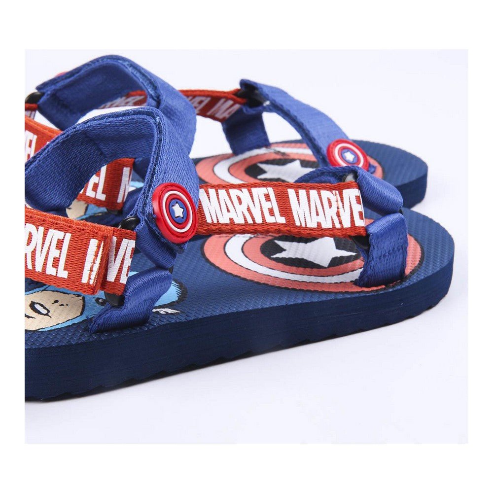 🦸♂️ Sandales Marvel pour Enfants – Bleu 🔵 - deslyshopping