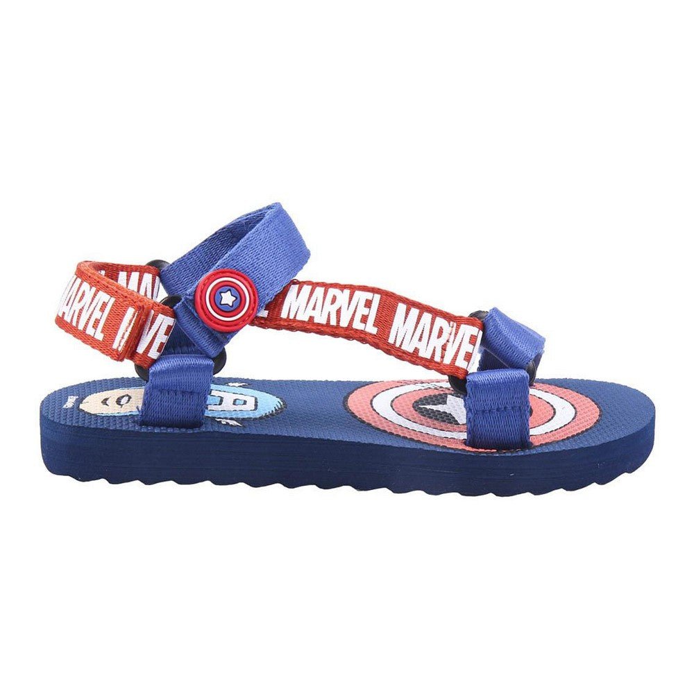 🦸♂️ Sandales Marvel pour Enfants – Bleu 🔵 - deslyshopping