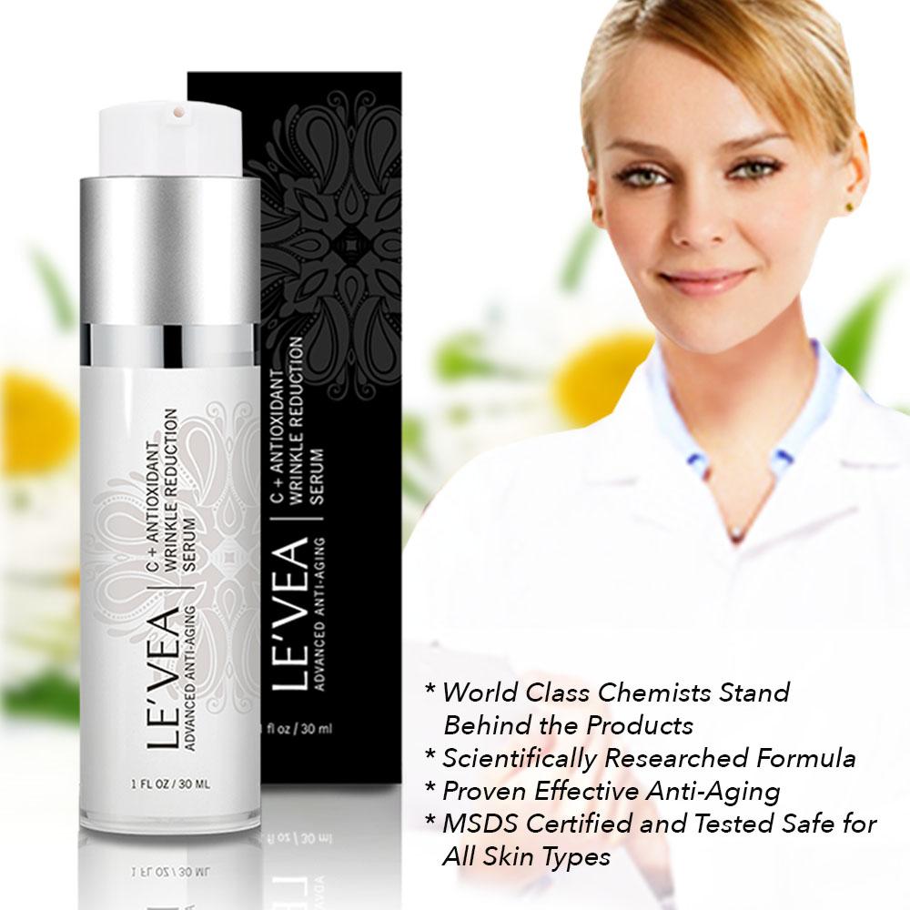 Sérum Antioxydant Anti - Rides C+ - LE'VEA - deslyshopping