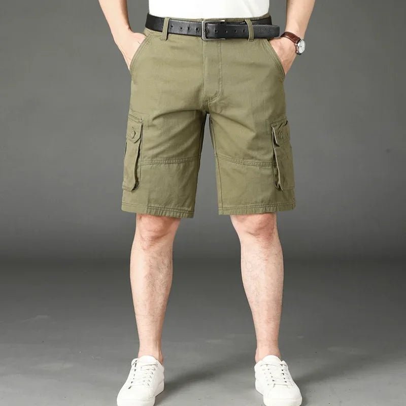 🟢 Short Cargo Kaki 🩳 - deslyshopping
