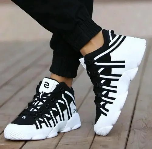 👟🏃Sneakers Blanches Sport en Grandes Tailles - deslyshopping