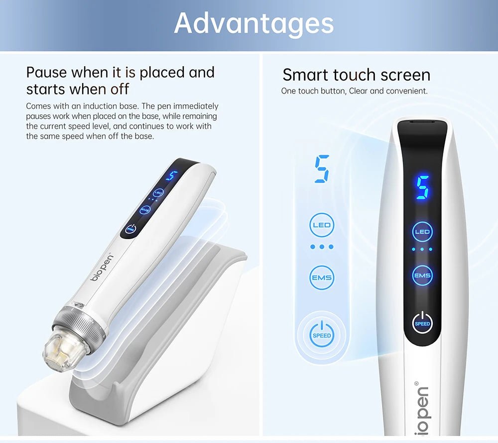 Stylo Derma Sans Fil Biopen Q2 - deslyshopping