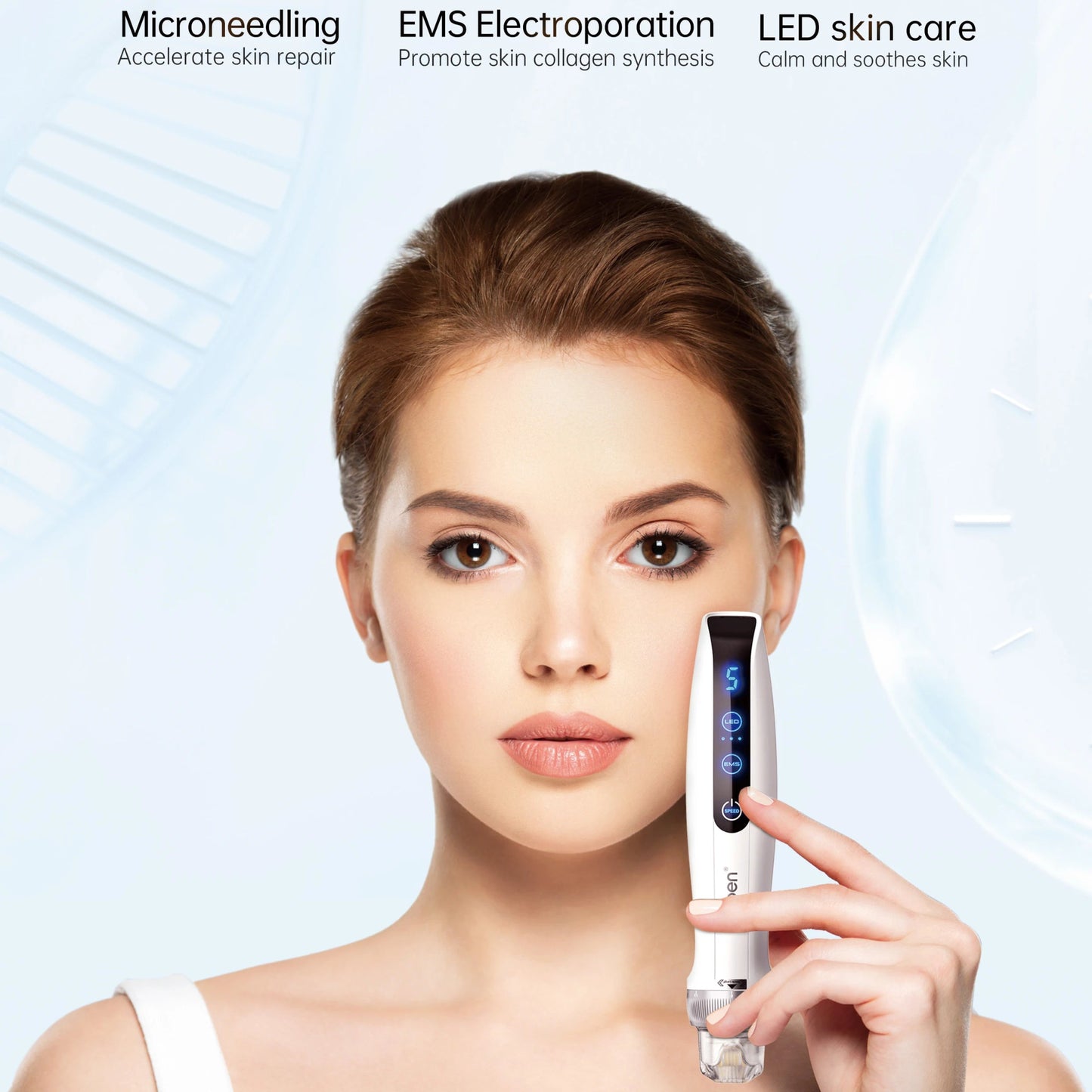 Stylo Derma Sans Fil Biopen Q2 - deslyshopping