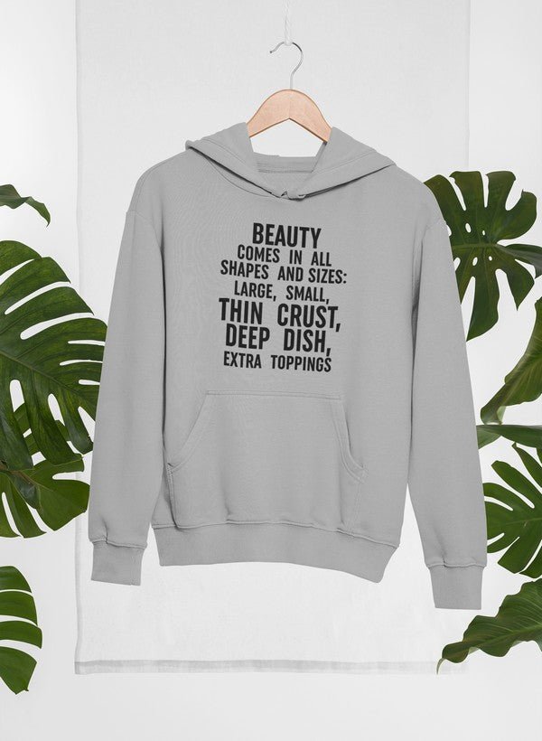 Sweat à capuche "Beauty Comes in All Shapes" ✨ - deslyshopping