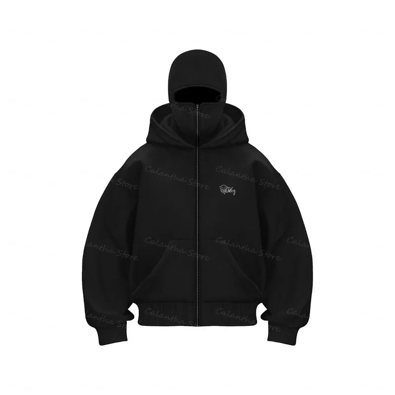 Sweat à Capuche d'Hiver pour Homme avec Cagoule - deslyshopping