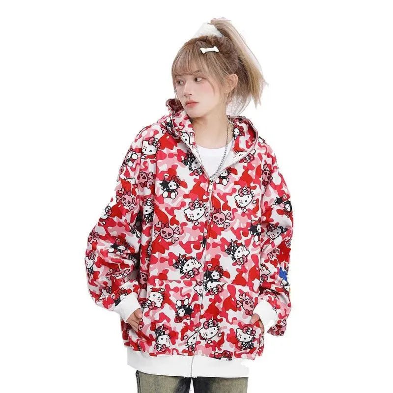 Sweat à capuche Sanrio Hello Kitty - deslyshopping