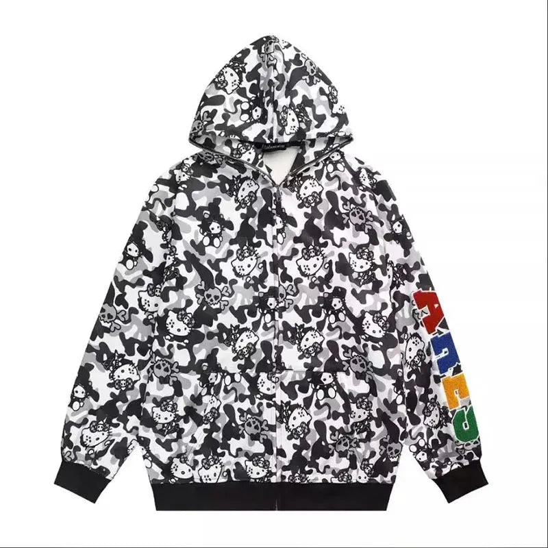 Sweat à capuche Sanrio Hello Kitty - deslyshopping
