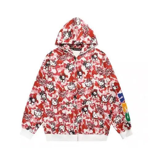 Sweat à capuche Sanrio Hello Kitty - deslyshopping