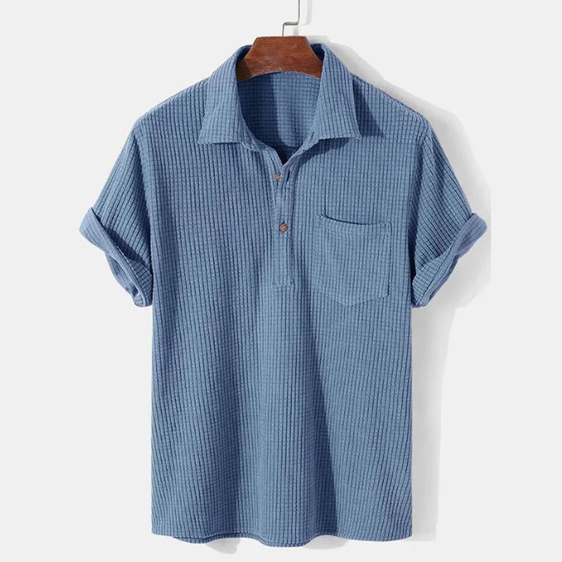 👕 T-shirt à Manches Courtes et Col Polo - deslyshopping