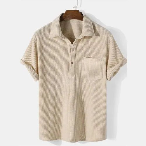 👕 T-shirt à Manches Courtes et Col Polo - deslyshopping