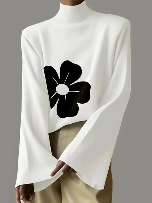 T-shirt Femme Imprimé Fleuri - deslyshopping