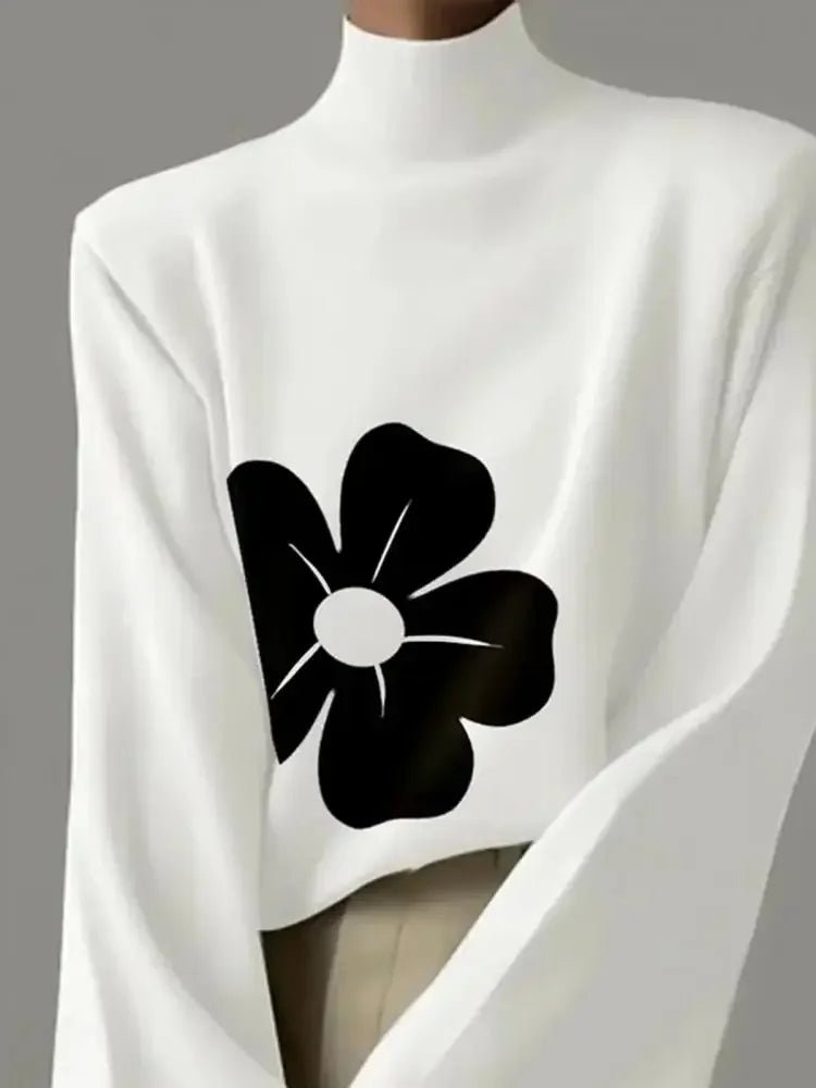 T-shirt Femme Imprimé Fleuri - deslyshopping