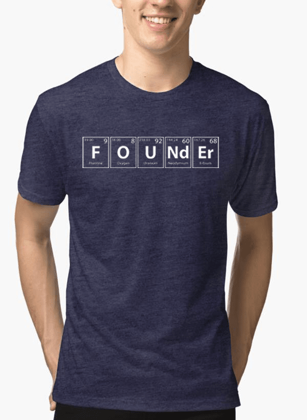 T-shirt Founder à Manches Courtes – 100 % Coton, Confort Optimal - deslyshopping