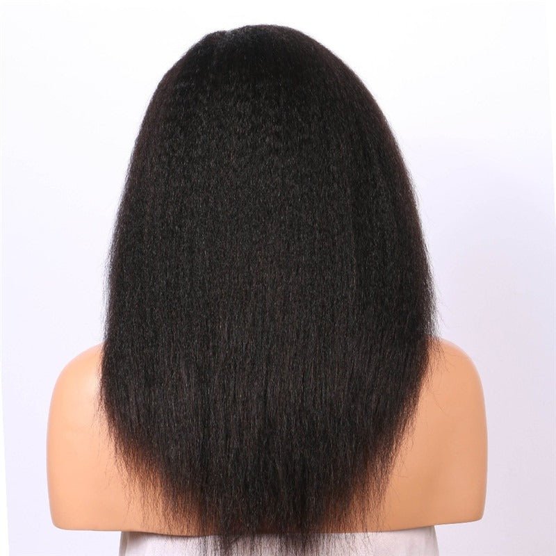 U Part Wig Brésilien - Cheveux Humains Crépus et Raides - deslyshopping