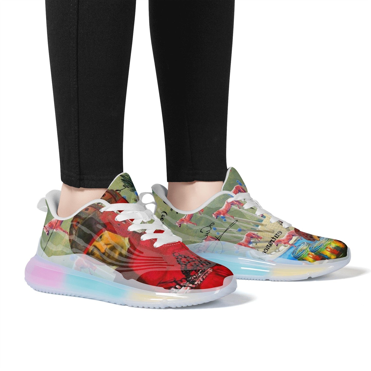 👟 Unisexe Pastel Translucide Air Sole Running - deslyshopping