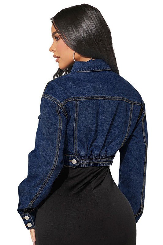 VESTE EN JEAN MODE FEMME - deslyshopping