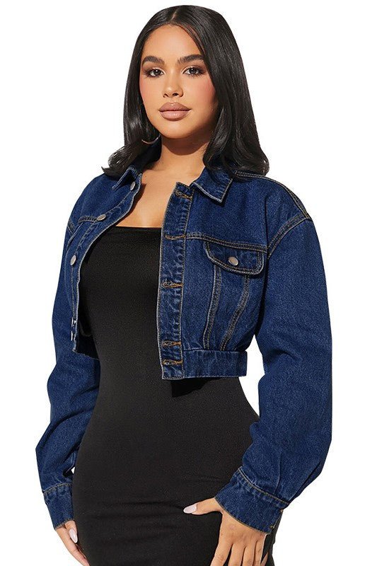 VESTE EN JEAN MODE FEMME - deslyshopping
