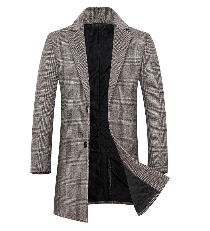 👔 Vestes à Carreaux à Simple Boutonnage - deslyshopping
