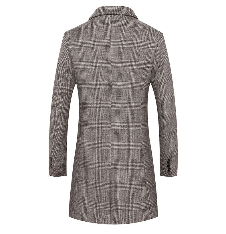 👔 Vestes à Carreaux à Simple Boutonnage - deslyshopping