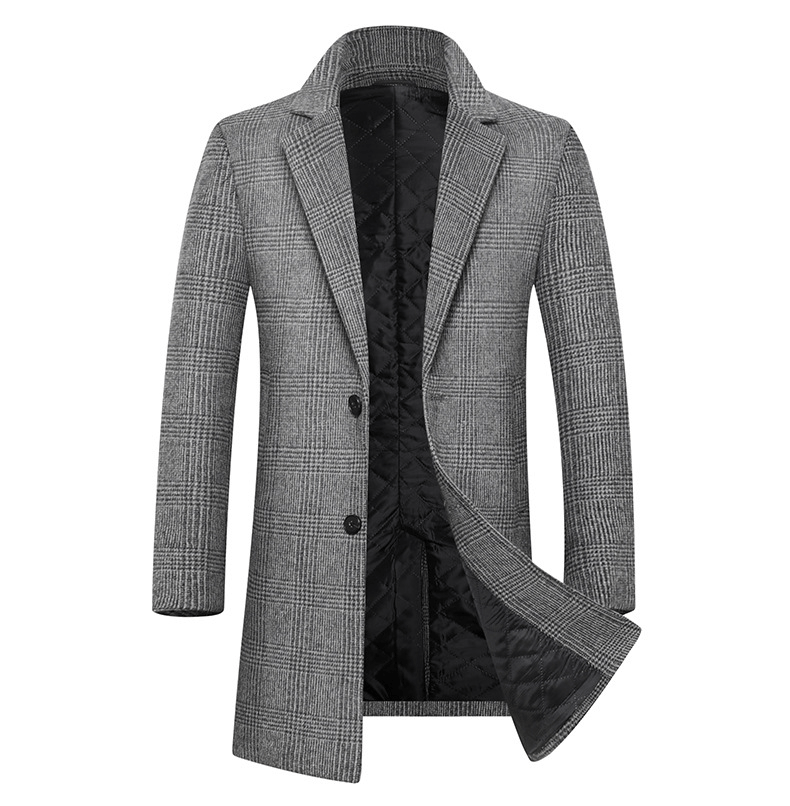 👔 Vestes à Carreaux à Simple Boutonnage - deslyshopping