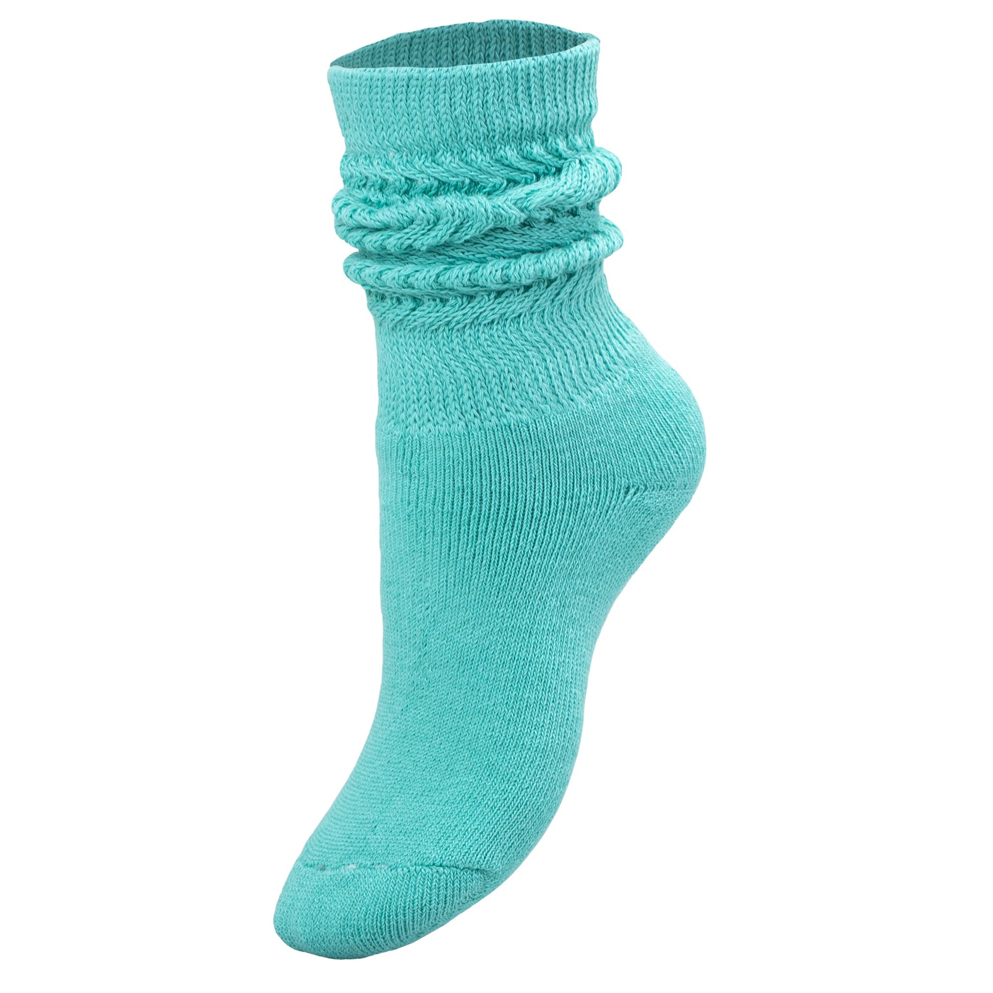 1 Paire de Chaussettes Hautes Bleu Turquoise pour Enfants - deslyshopping