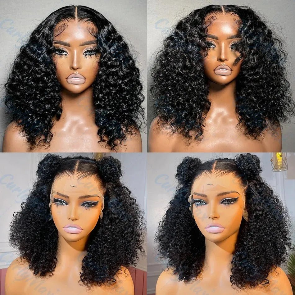 13x4 Lace Frontal Deep Wave 13x6 HD Transparent - deslyshopping