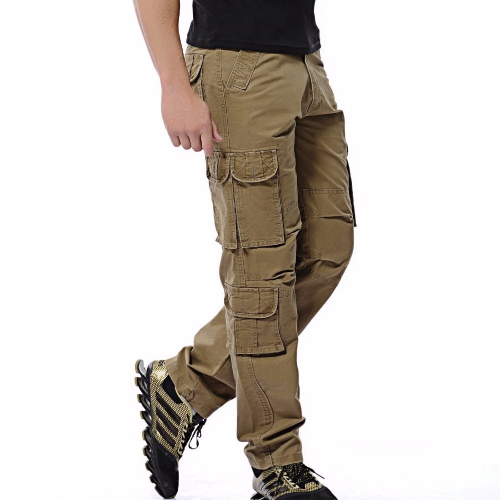 🆕 2024 – Nouveau Pantalon Cargo Ample Multi - Poches - deslyshopping