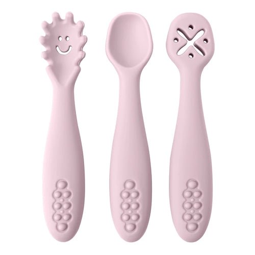 3 Fourchettes et Cuillères en Silicone - deslyshopping