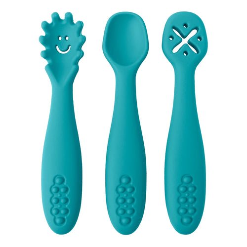 3 Fourchettes et Cuillères en Silicone - deslyshopping