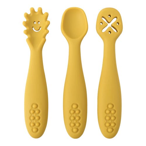 3 Fourchettes et Cuillères en Silicone - deslyshopping