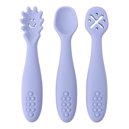 3 Fourchettes et Cuillères en Silicone - deslyshopping