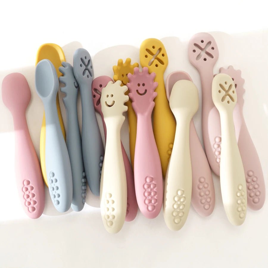 3 Fourchettes et Cuillères en Silicone - deslyshopping