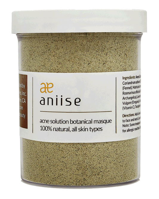 Masque Botanique Anti-Acné 100% Naturel