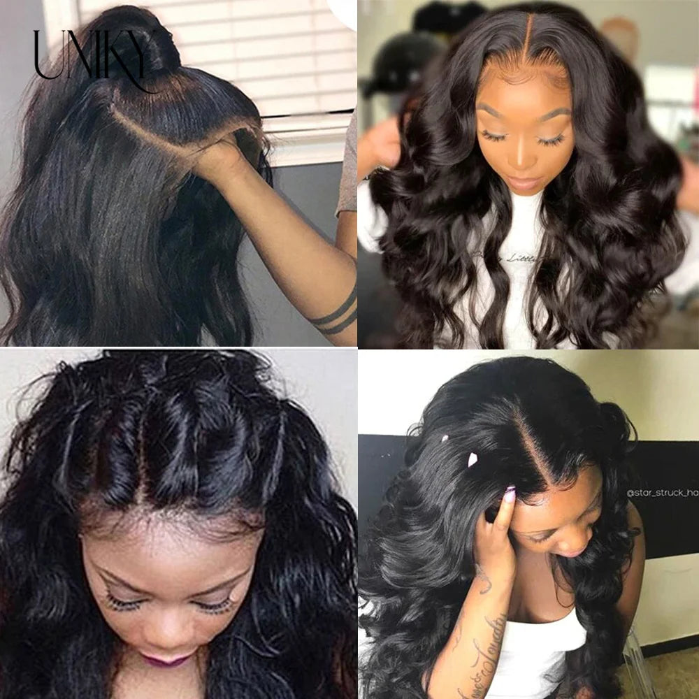 Perruque Body Wave Ombré 13x4 – Cheveux Humains Brésiliens Remy