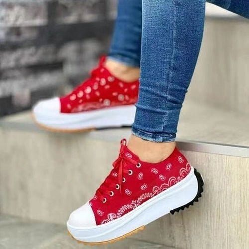 👟 Baskets en toile à motif 2022 – décontractées - deslyshopping