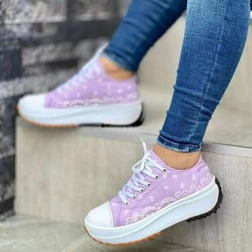 👟 Baskets en toile à motif 2022 – décontractées - deslyshopping