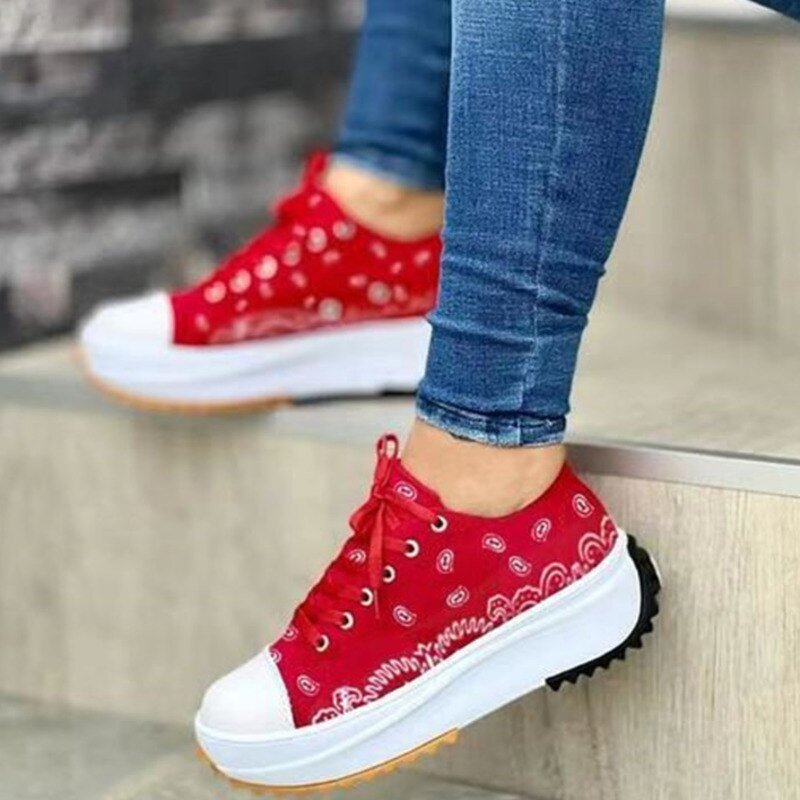 👟 Baskets en toile à motif 2022 – décontractées - deslyshopping